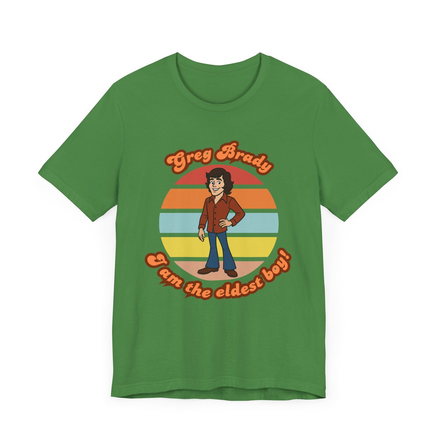 Greg Brady T-Shirt – “I Am the Eldest Boy” Retro Mashup Tee