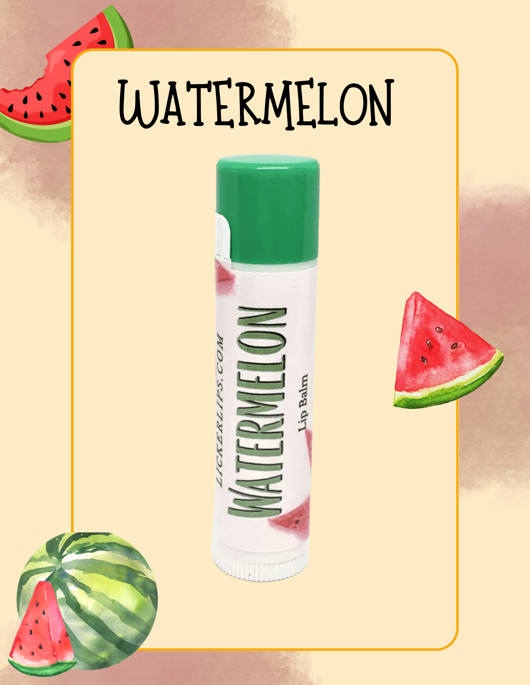 Watermelon Lip Balm