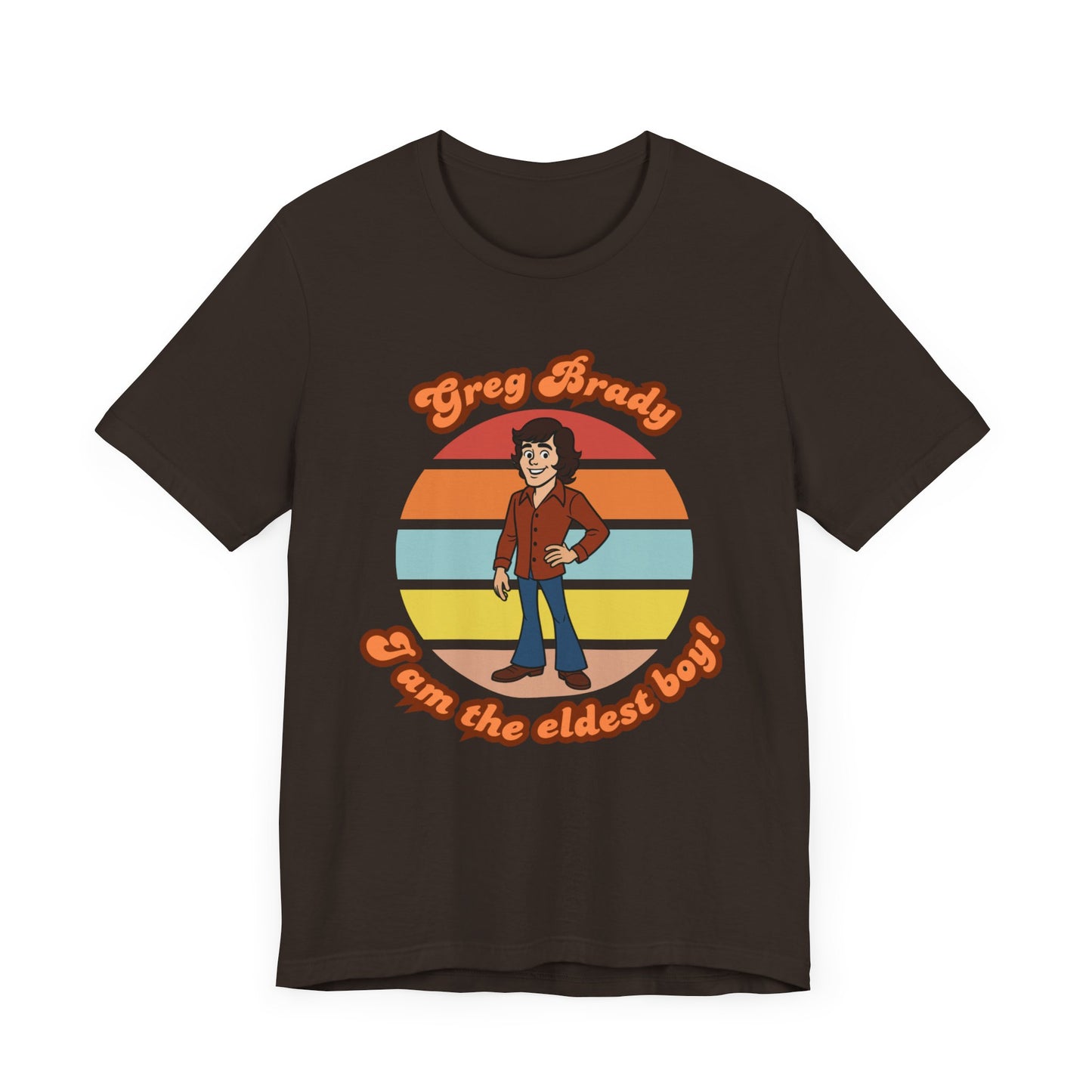 Greg Brady T-Shirt – “I Am the Eldest Boy” Retro Mashup Tee
