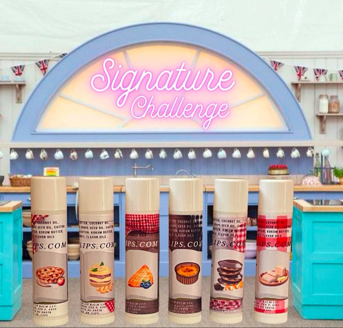 gbbo signature lip balm set