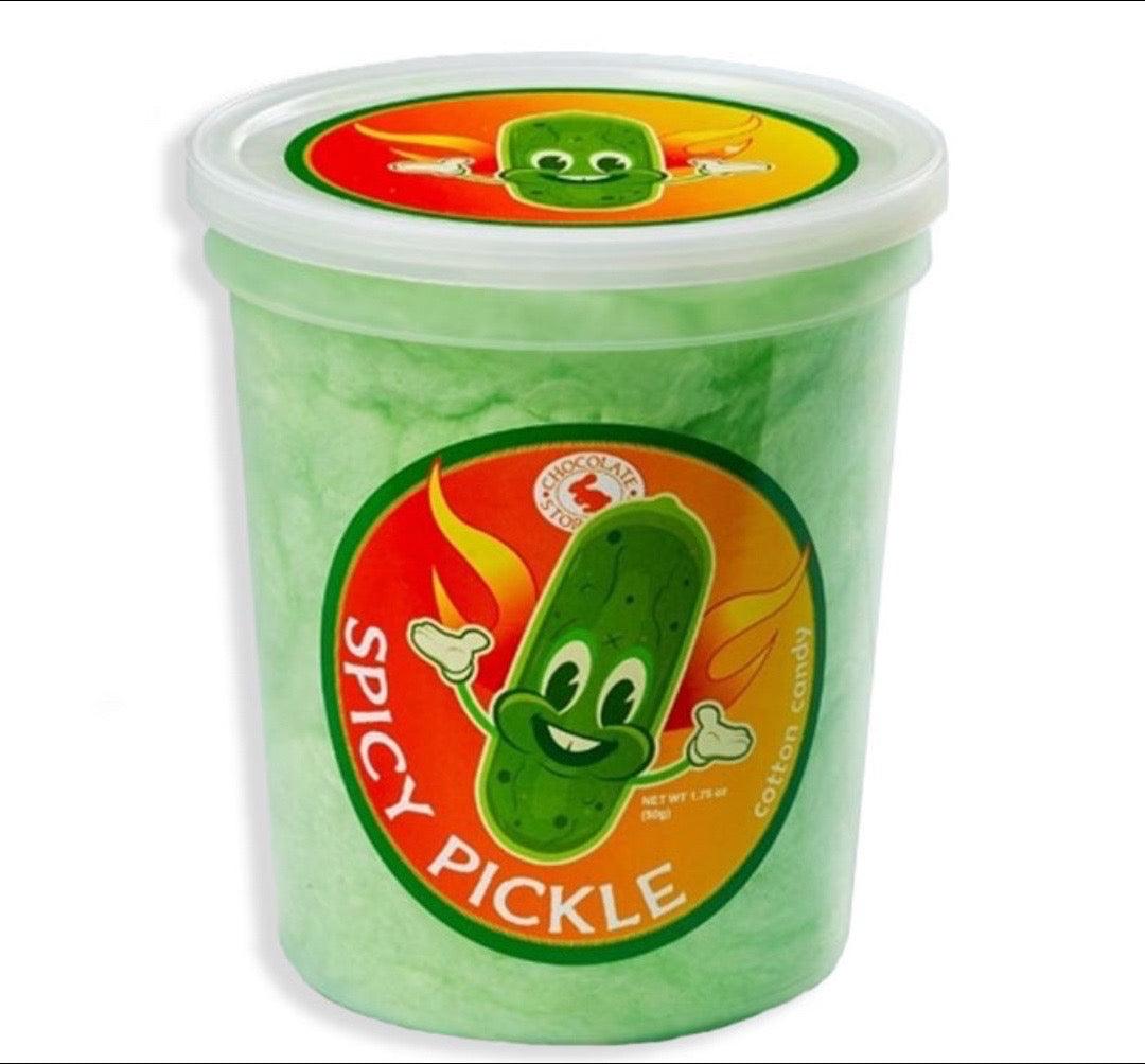 spicy pickle cotton candy