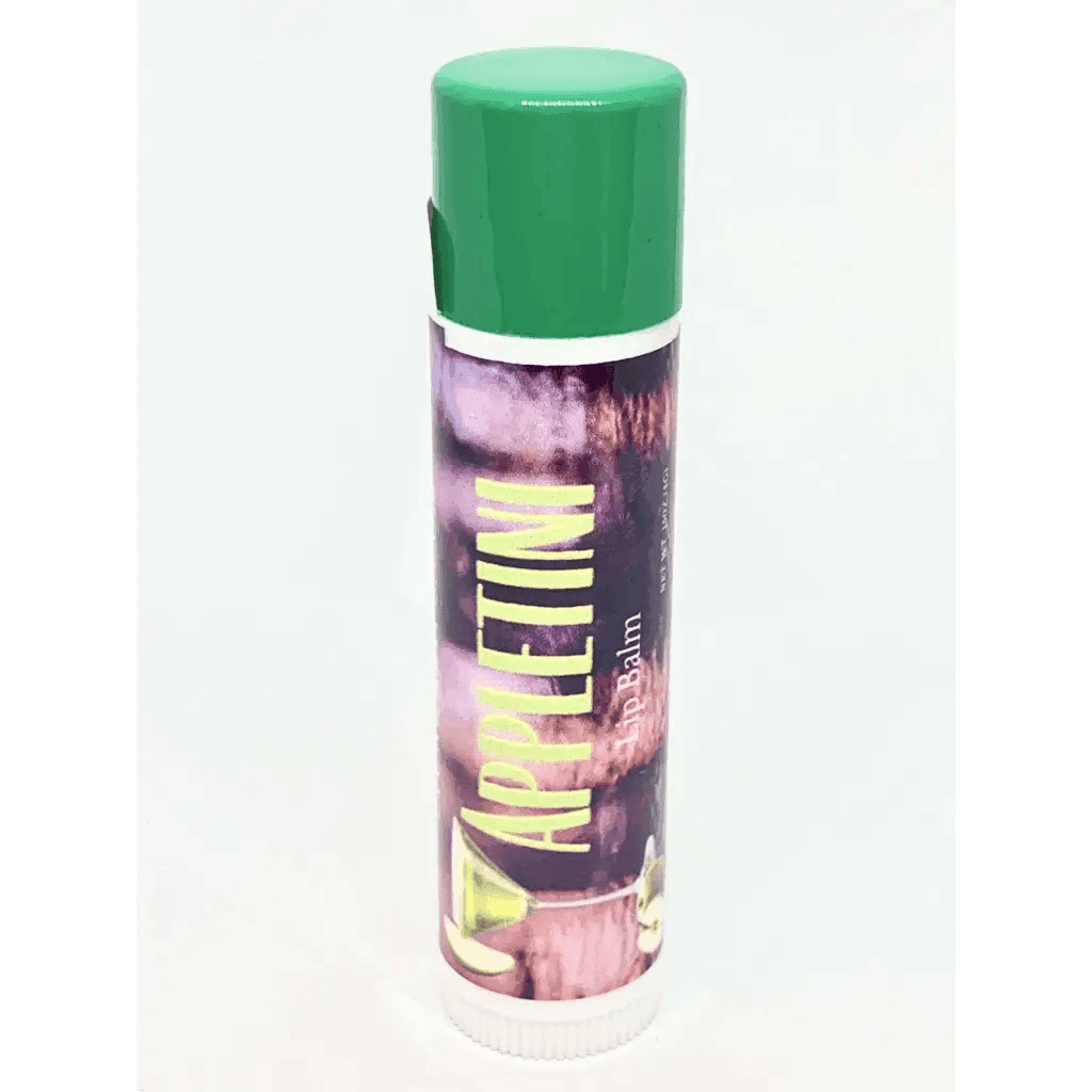 #Natural nut free lip balm# - #Lick 'er Lips Lip Balm#Appletini Lip Balm