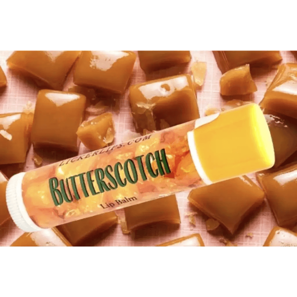 #Natural nut free lip balm# - #Lick 'er Lips Lip Balm#Butterscotch Lip Balm