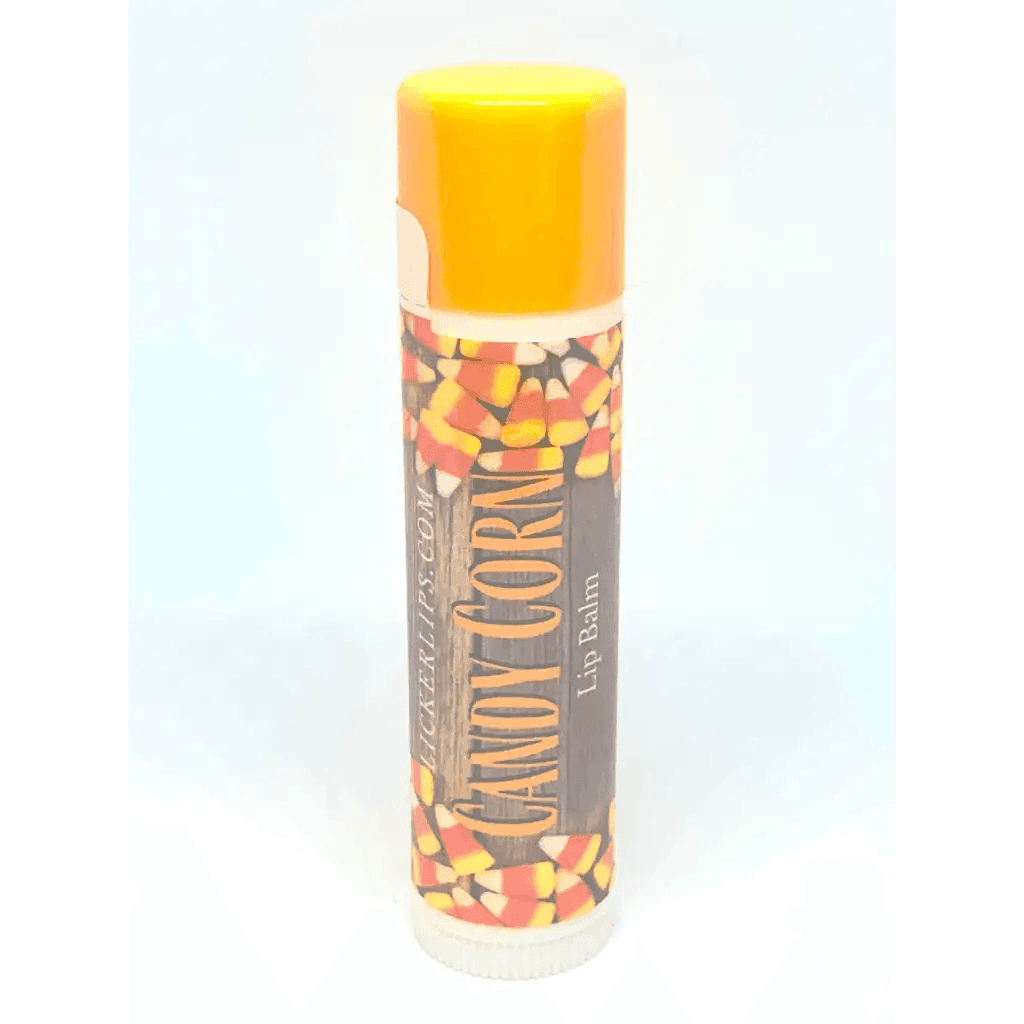 #Natural nut free lip balm# - #Lick 'er Lips Lip Balm#Candy Corn Lip Balm