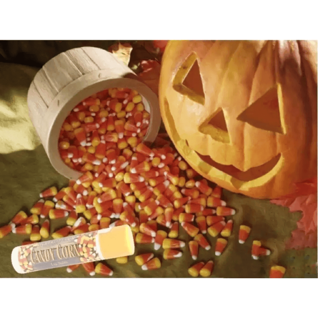 #Natural nut free lip balm# - #Lick 'er Lips Lip Balm#Candy Corn Lip Balm