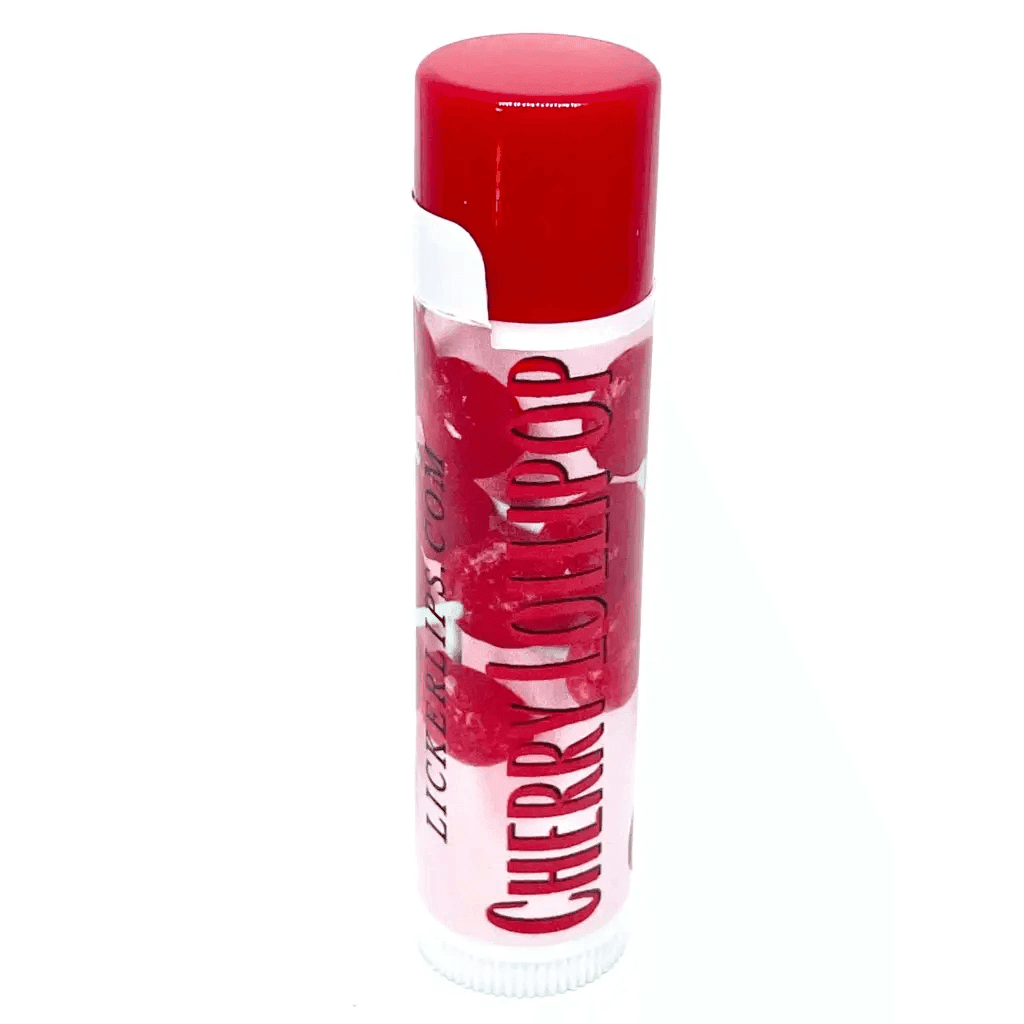 #Natural nut free lip balm# - #Lick 'er Lips Lip Balm#Cherry Lollipop Lip Balm