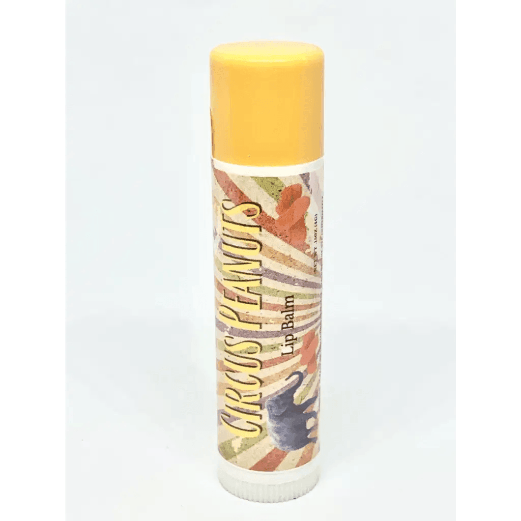 #Natural nut free lip balm# - #Lick 'er Lips Lip Balm#Circus Peanuts Lip Balm