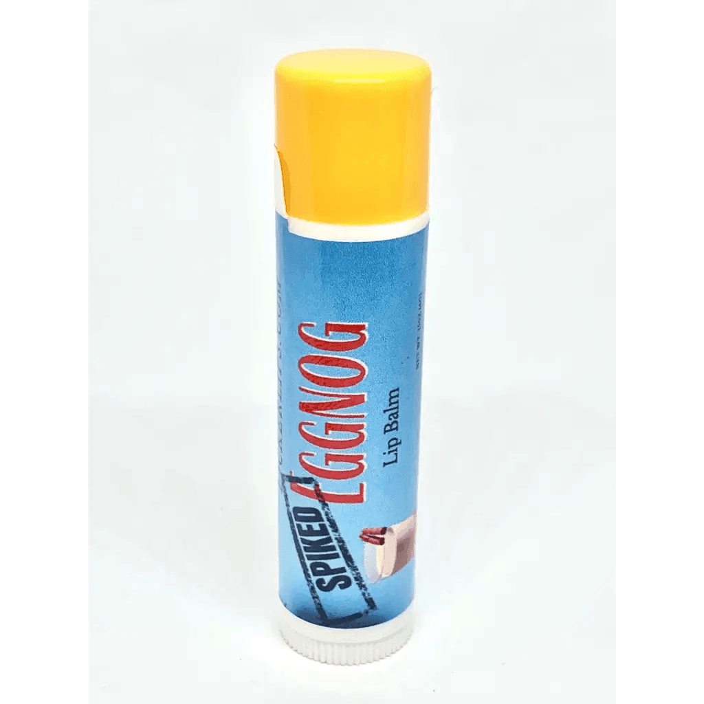#Natural nut free lip balm# - #Lick 'er Lips Lip Balm#Eggnog Lip Balm