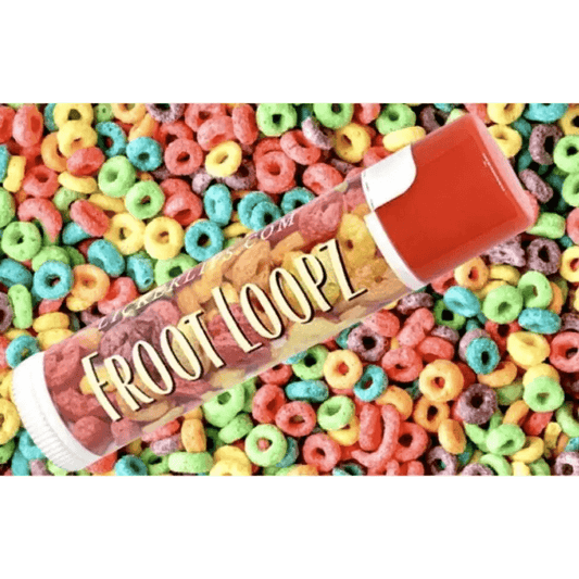 #Natural nut free lip balm# - #Lick 'er Lips Lip Balm#Froot Loopz Lip Balm