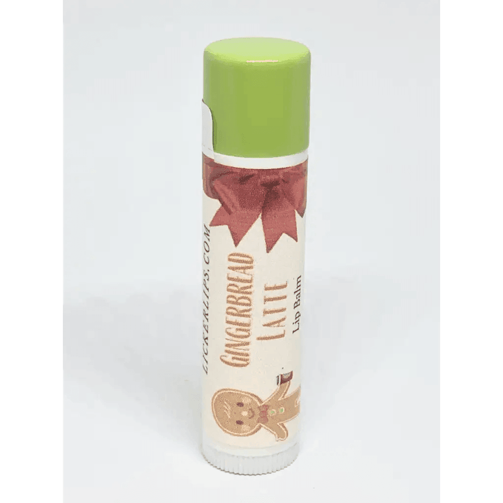 Natural nut free lip balm - Lick 'er Lips Lip BalmGingerbread Latte Lip Balm