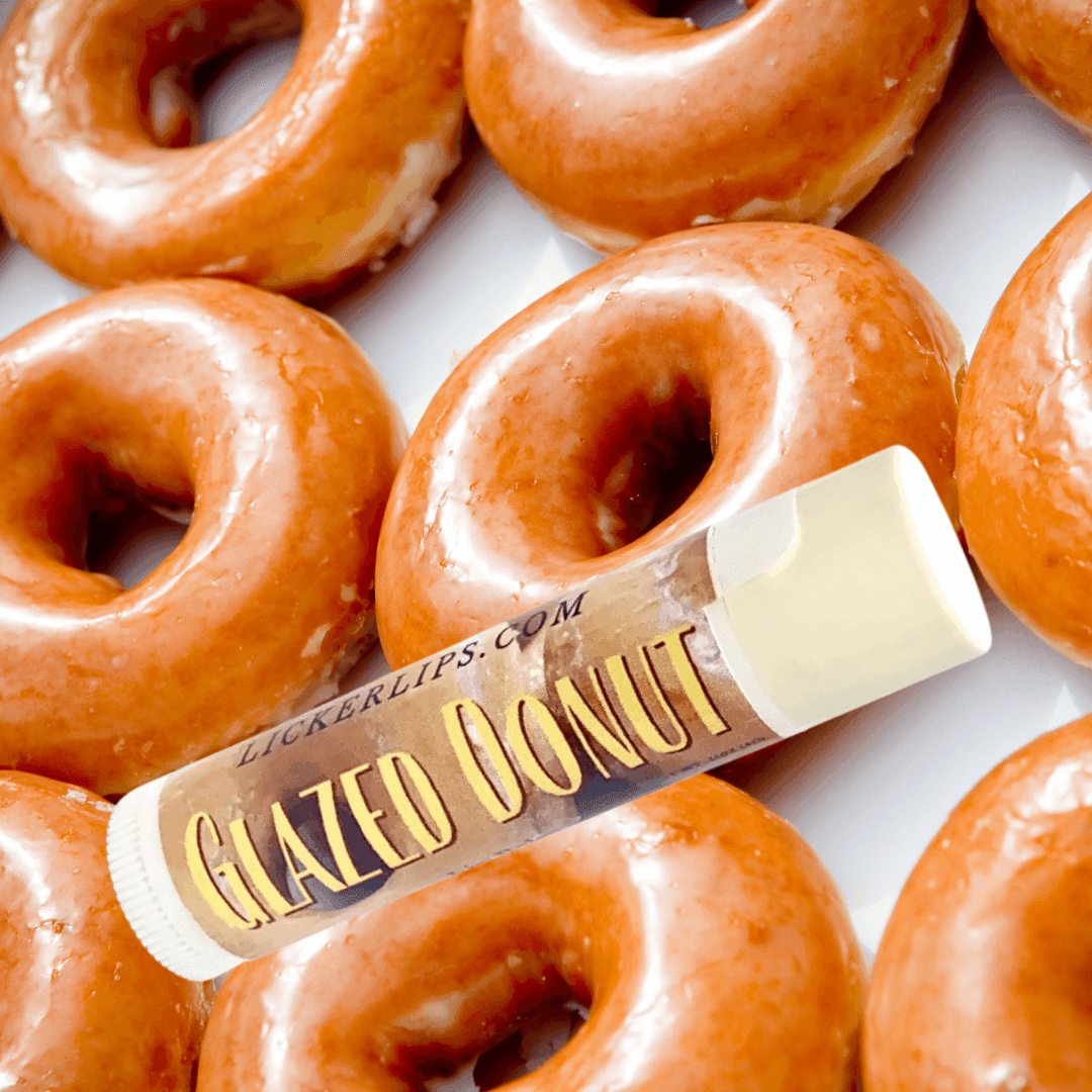 #Natural nut free lip balm# - #Lick 'er Lips Lip Balm#Glazed Donut Lip Balm