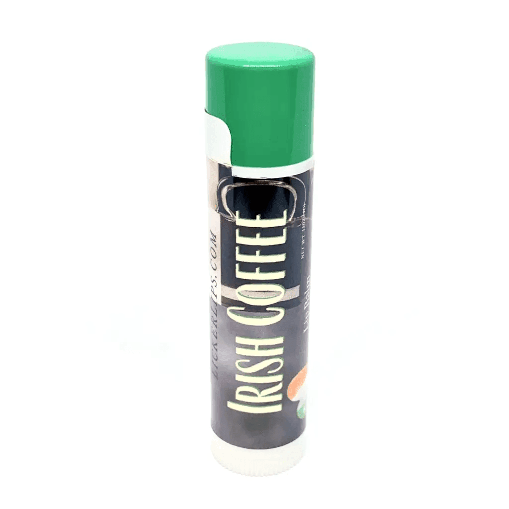 #Natural nut free lip balm# - #Lick 'er Lips Lip Balm#Irish Coffee Lip Balm