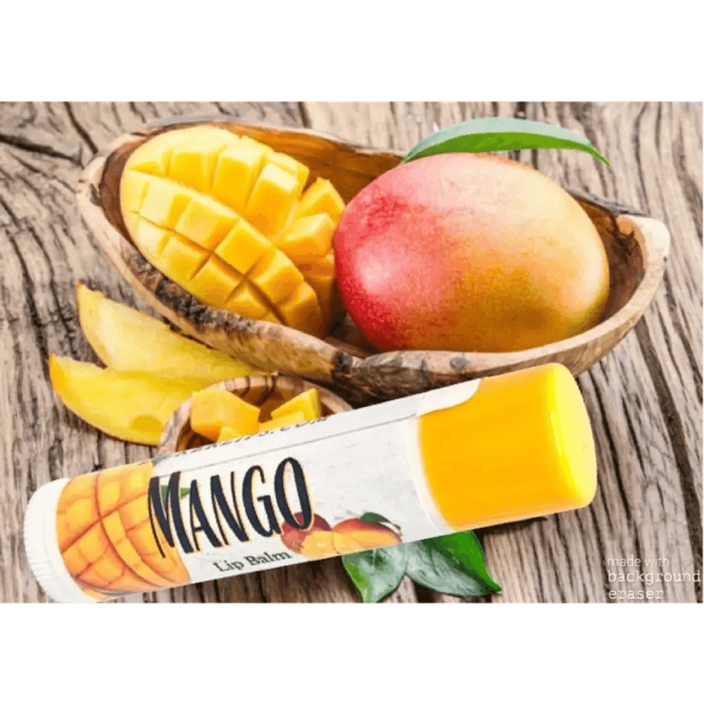 Natural nut free lip balm - Lick 'er Lips Lip BalmMango Lip Balm β Deep Hydration with a Tropical Twist