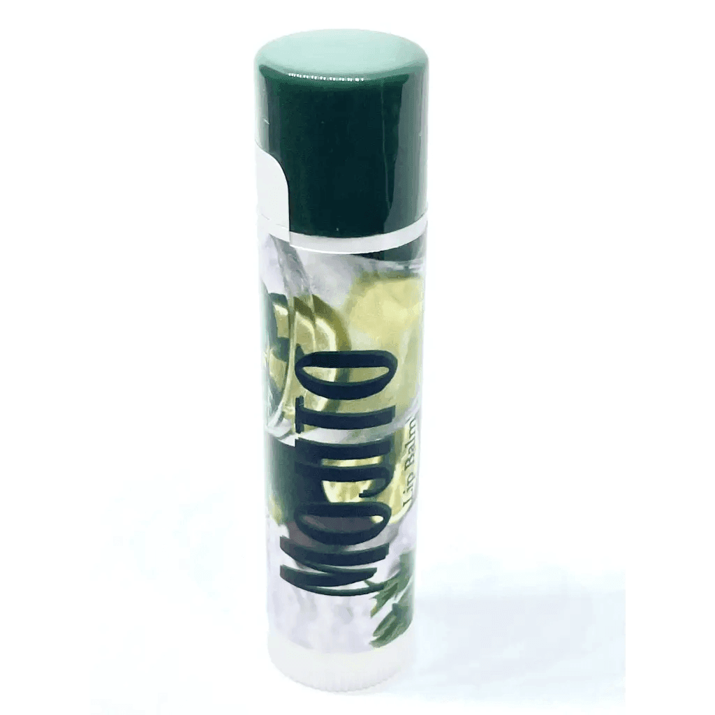 #Natural nut free lip balm# - #Lick 'er Lips Lip Balm#Mojito Lip Balm