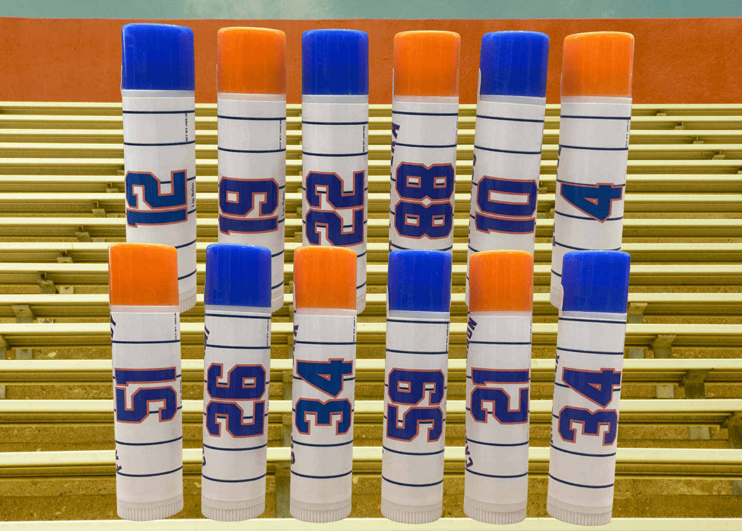 Lick 'er Lips Lip BalmNY Mets Lip Balm Set | Mets Gifts | Miracle Mets | Stocking Stuffers - Baseball gift