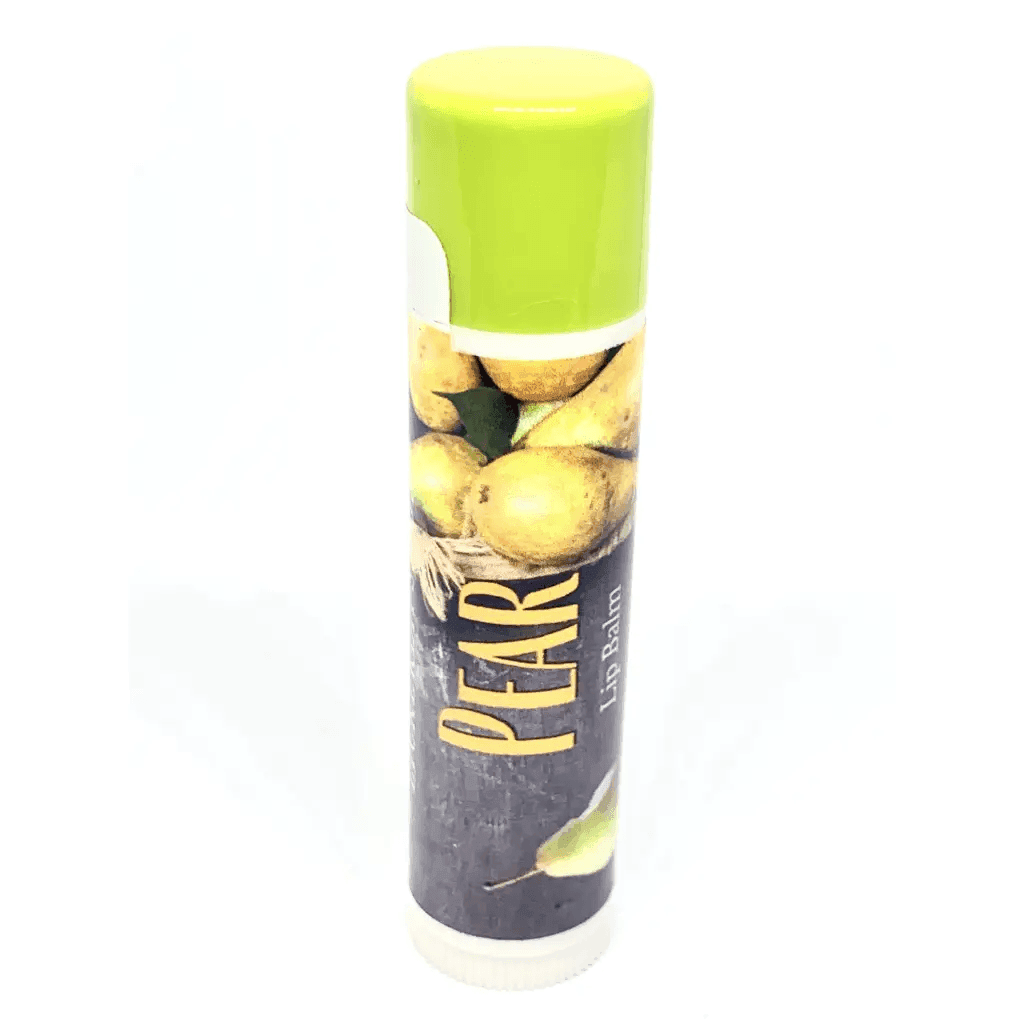 #Natural nut free lip balm# - #Lick 'er Lips Lip Balm#Pear Lip Balm