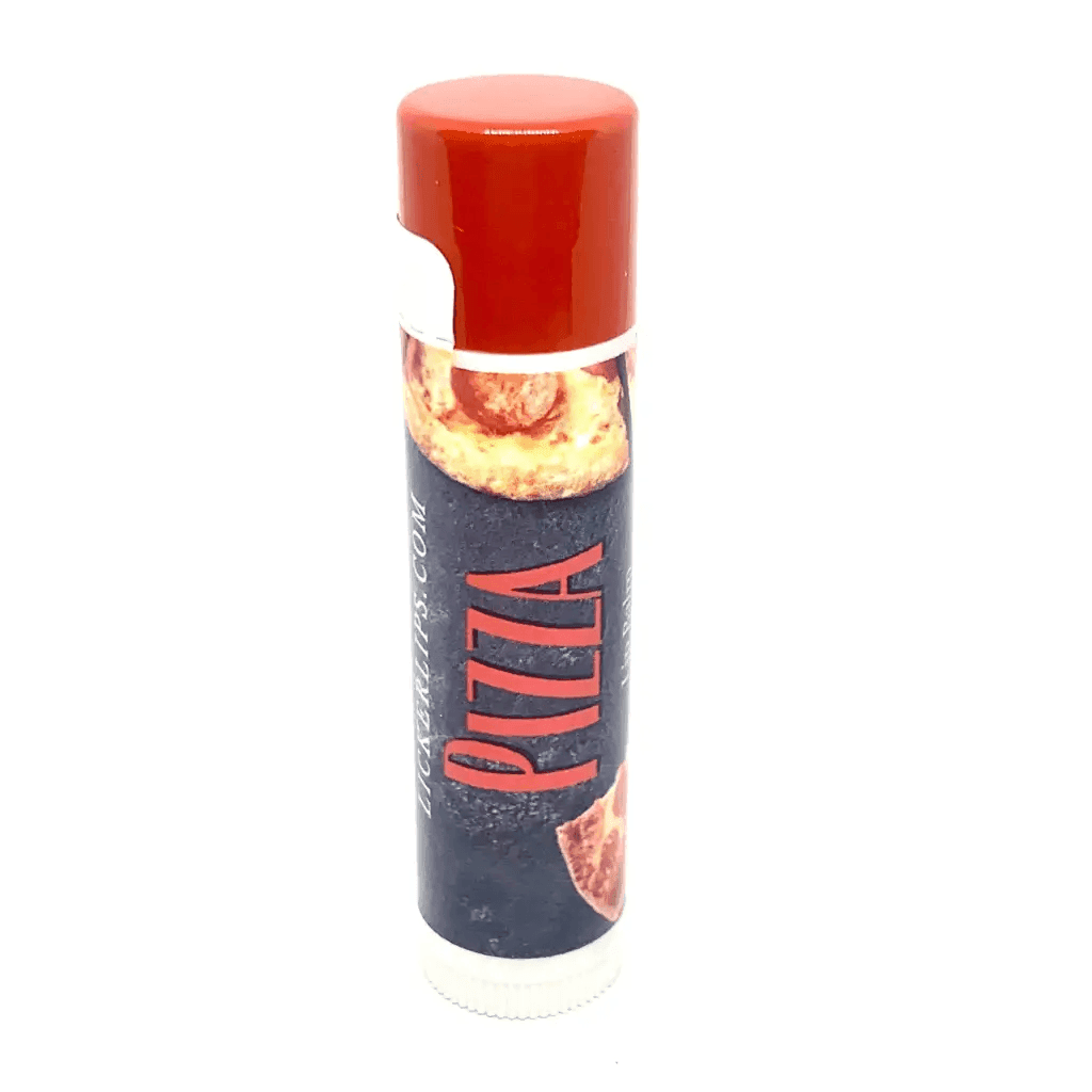 Natural nut free lip balm - Lick 'er Lips Lip BalmPizza Lip Balm - All Natural Handmade Lip Care