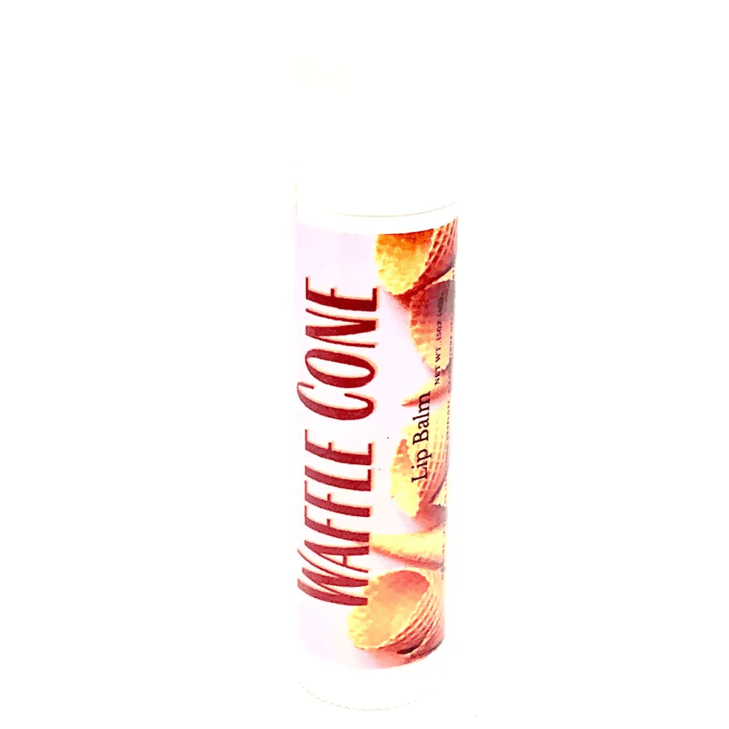 #Natural nut free lip balm# - #Lick 'er Lips Lip Balm#Waffle Cone Lip Balm
