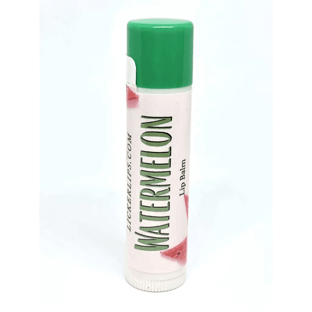 #Natural nut free lip balm# - #Lick 'er Lips Lip Balm#Watermelon Lip Balm
