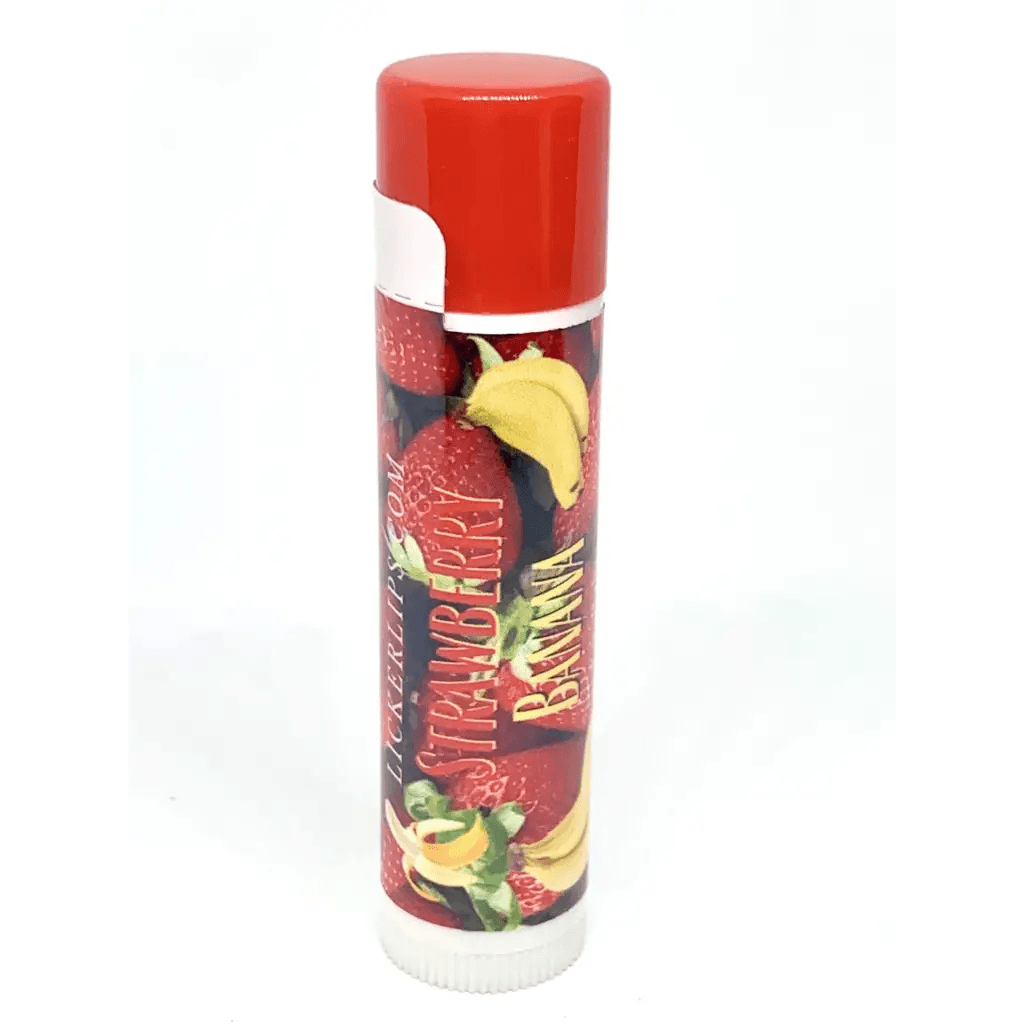 Strawberry Banana Lip Balm - Lickerlips Lip Balms