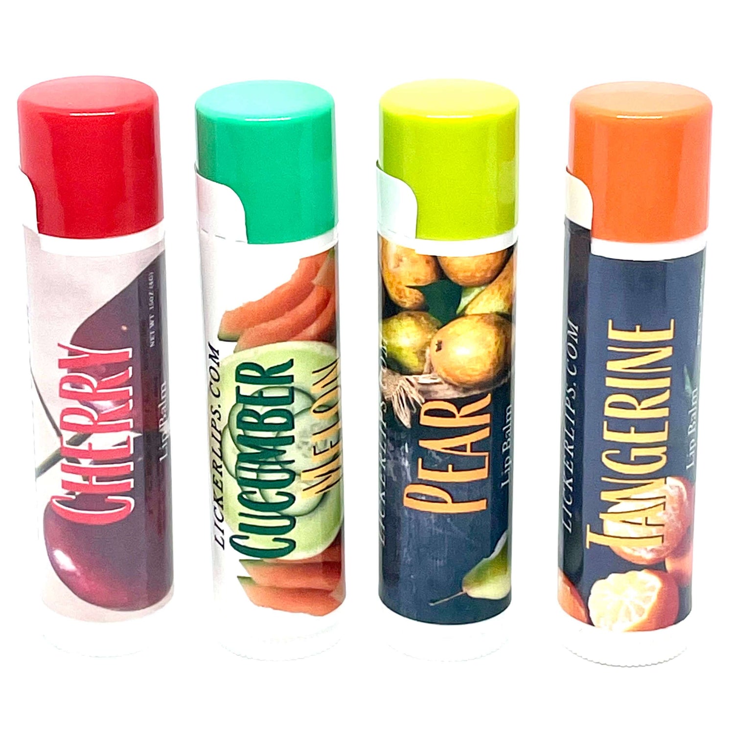 Garden Flavors Lip Balm - Naturally Nourishing Lip Care - Lickerlips Lip Balms