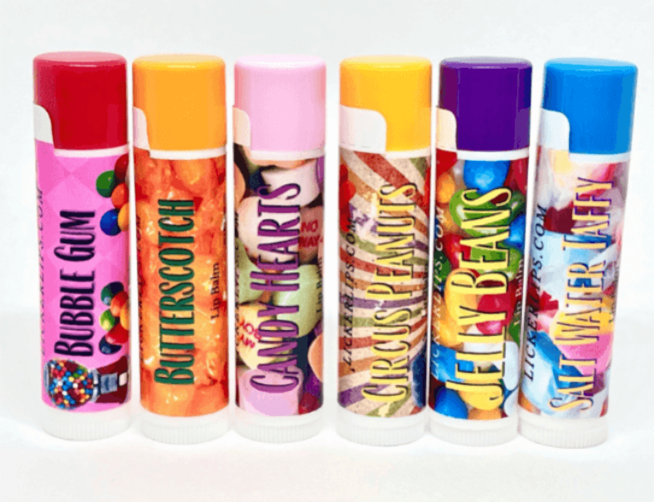 Lip Balm Variety Packs - Handmade Sweetened Lip Care - Lickerlips Lip Balms