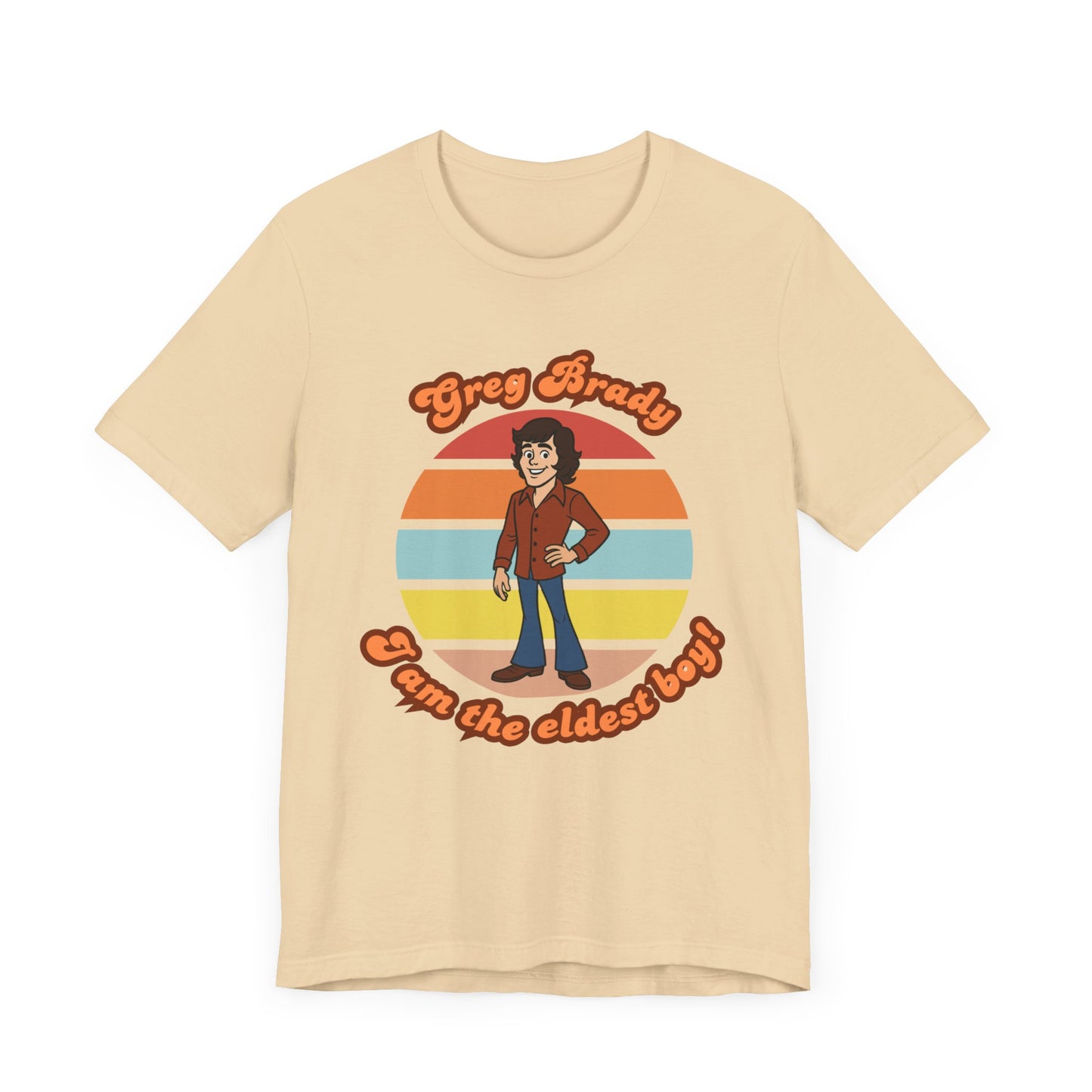 Greg Brady T-Shirt – “I Am the Eldest Boy” Retro Mashup Tee