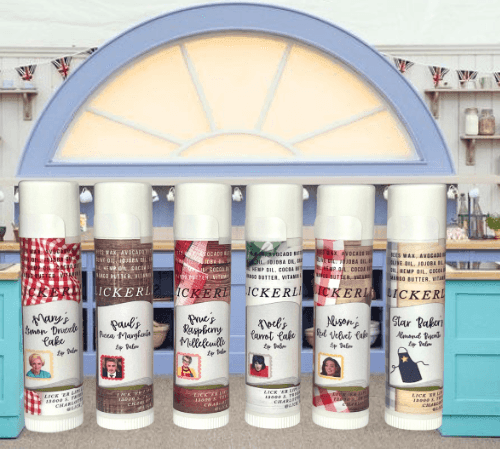 The Great British Bake Off Lip Balm Set