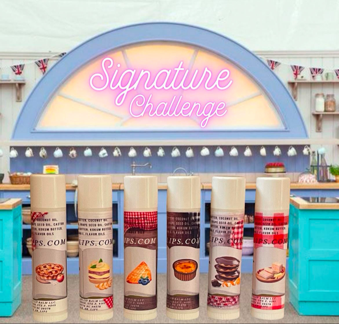 The Great British Bake Off Lip Balm Set