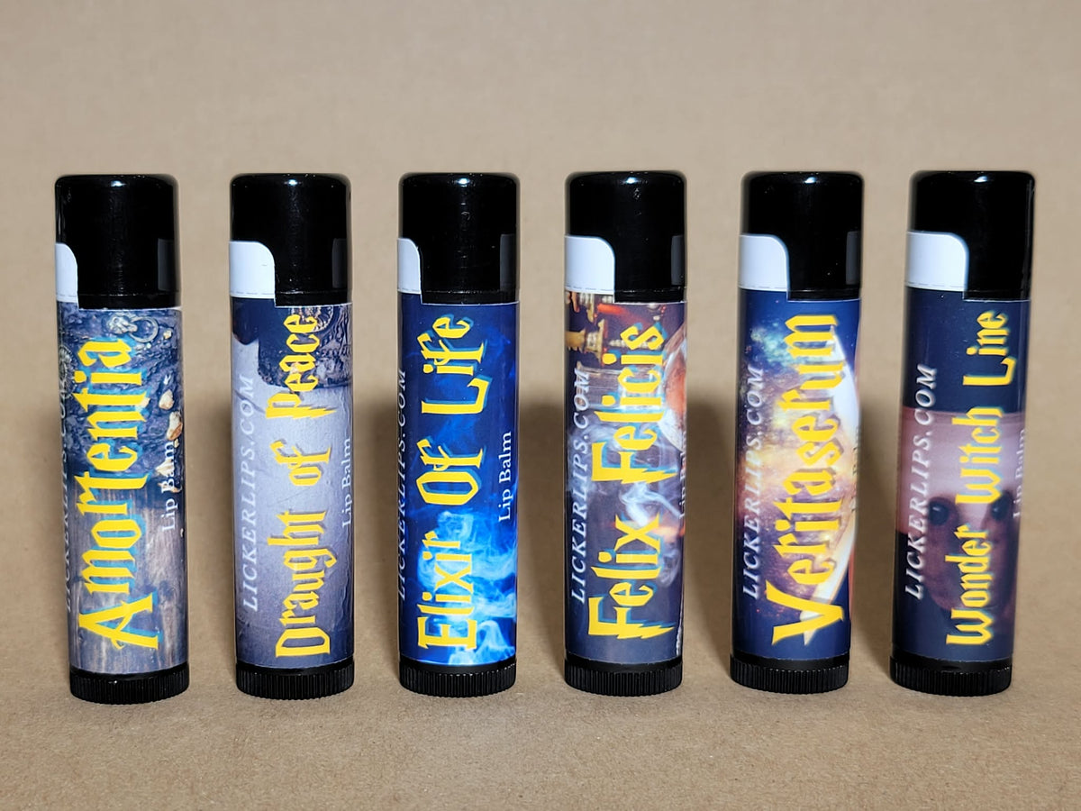 HP Boy Wizard Theme Lip Balm Set - 6 tubes