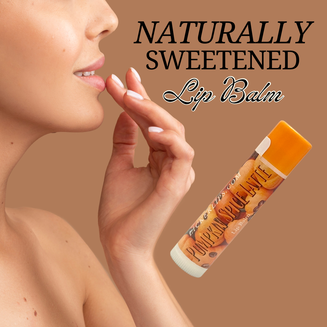 Pumpkin Spice Latte Lip Balm pack - PSL - 3 Tubes Lickerlips Lip Balms