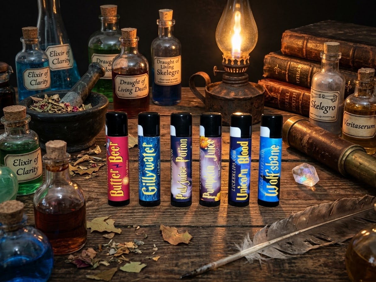 HP Boy Wizard Theme Lip Balm Set - 6 tubes