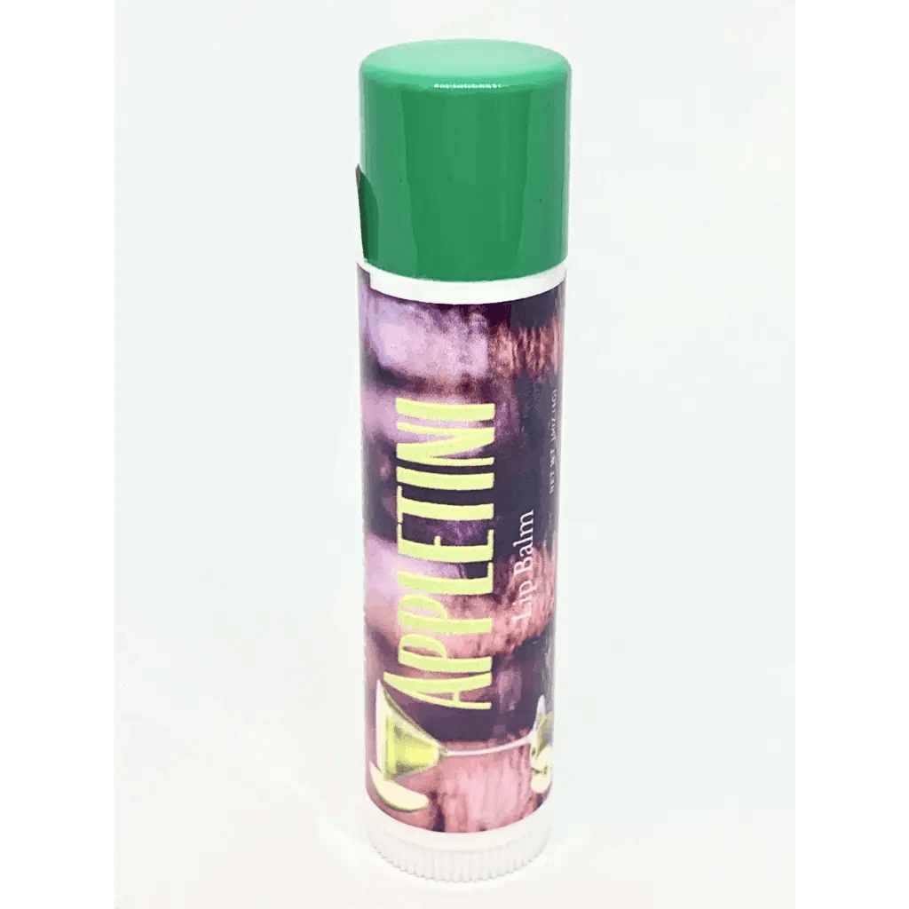 #Natural nut free lip balm# - #Lick 'er Lips Lip Balm#Appletini Lip Balm