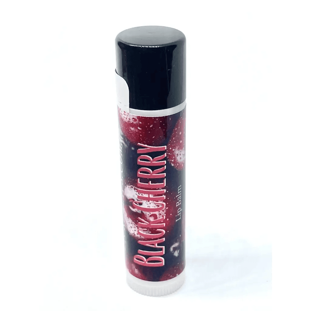 #Natural nut free lip balm# - #Lick 'er Lips Lip Balm#Black Cherry Lip Balm