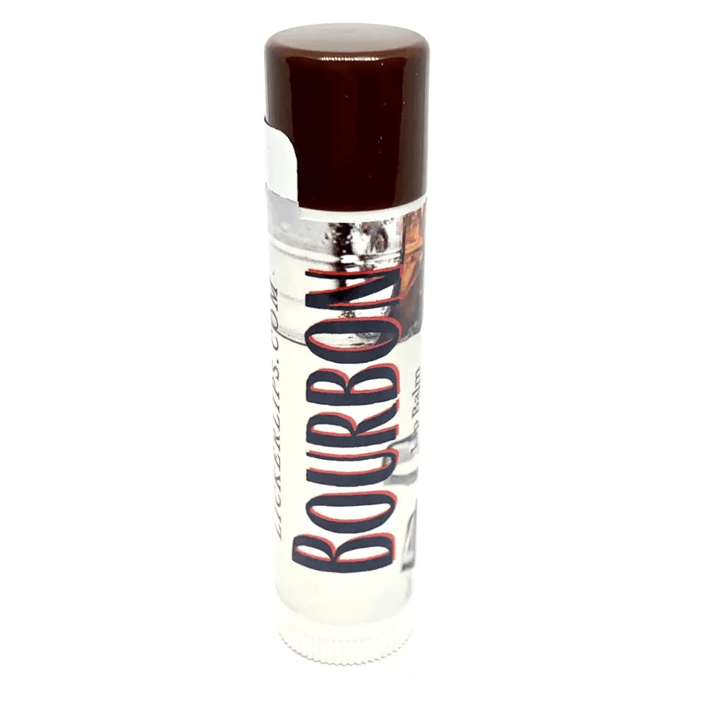 #Natural nut free lip balm# - #Lick 'er Lips Lip Balm#Bourbon Lip Balm