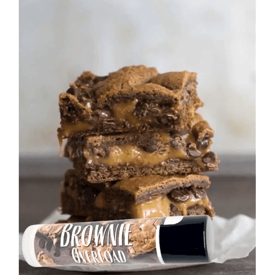 Natural nut free lip balm - Lick 'er Lips Lip BalmBrownie Overload Lip Balm