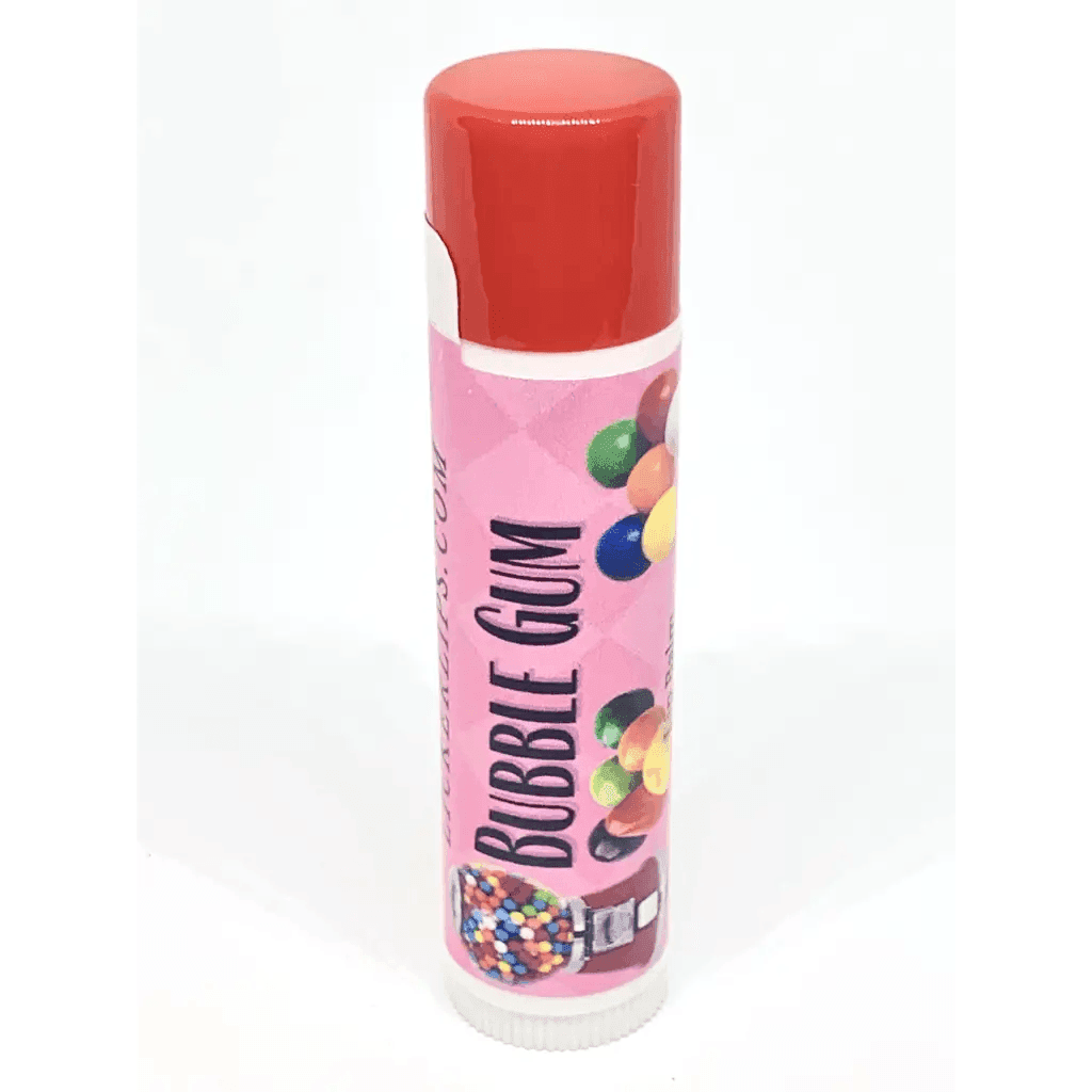 Natural nut free lip balm - Lick 'er Lips Lip BalmBubble Gum Lip Balm - A Sweet Treat for Your Lips!