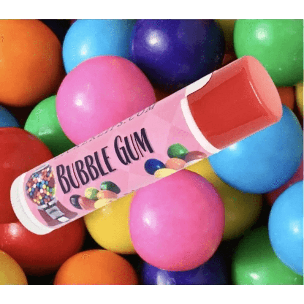 Natural nut free lip balm - Lick 'er Lips Lip BalmBubble Gum Lip Balm - A Sweet Treat for Your Lips!