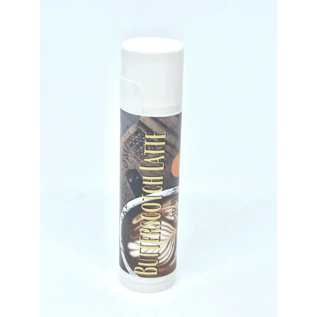 #Natural nut free lip balm# - #Lick 'er Lips Lip Balm#Butterscotch Latte Lip Balm