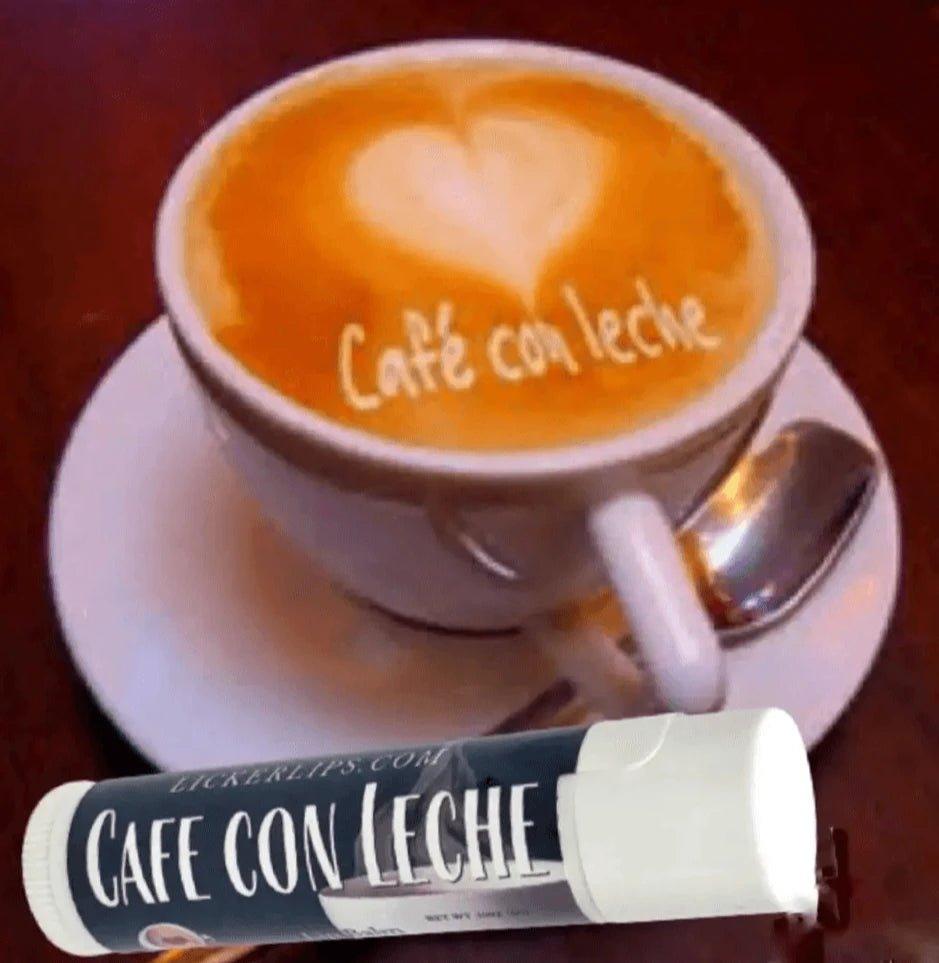 #Natural nut free lip balm# - #Lick 'er Lips Lip Balm#Cafe con Leche Lip Balm