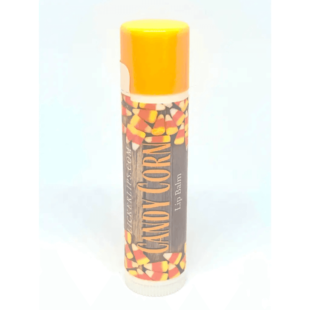 Natural nut free lip balm - Lick 'er Lips Lip BalmCandy Corn Lip Balm – A Sweet Treat for Your Lips!