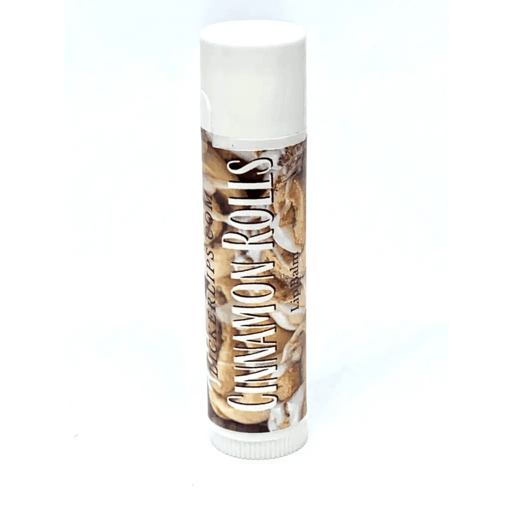 Natural nut free lip balm - Lick 'er Lips Lip BalmCinnamon Roll Lip Balm