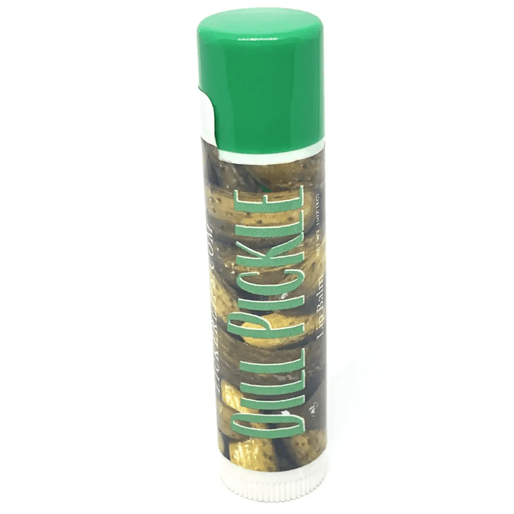 #Natural nut free lip balm# - #Lick 'er Lips Lip Balm#Dill Pickle Lip Balm