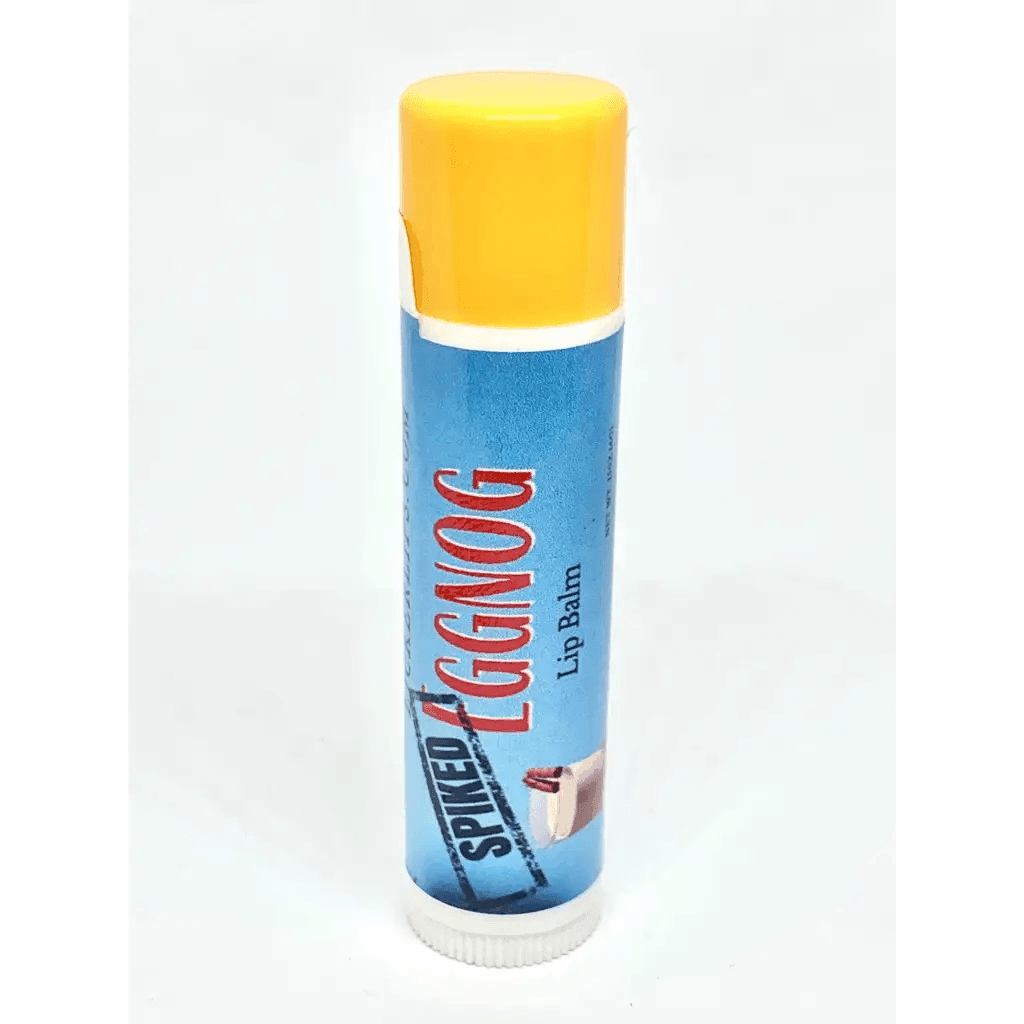 #Natural nut free lip balm# - #Lick 'er Lips Lip Balm#Eggnog Lip Balm