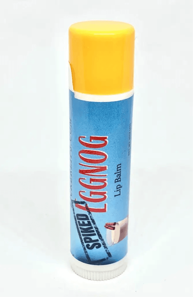 Natural nut free lip balm - Lick 'er Lips Lip BalmEggnog Lip Balm - Hydrating, Natural, & Long - Lasting Moisture