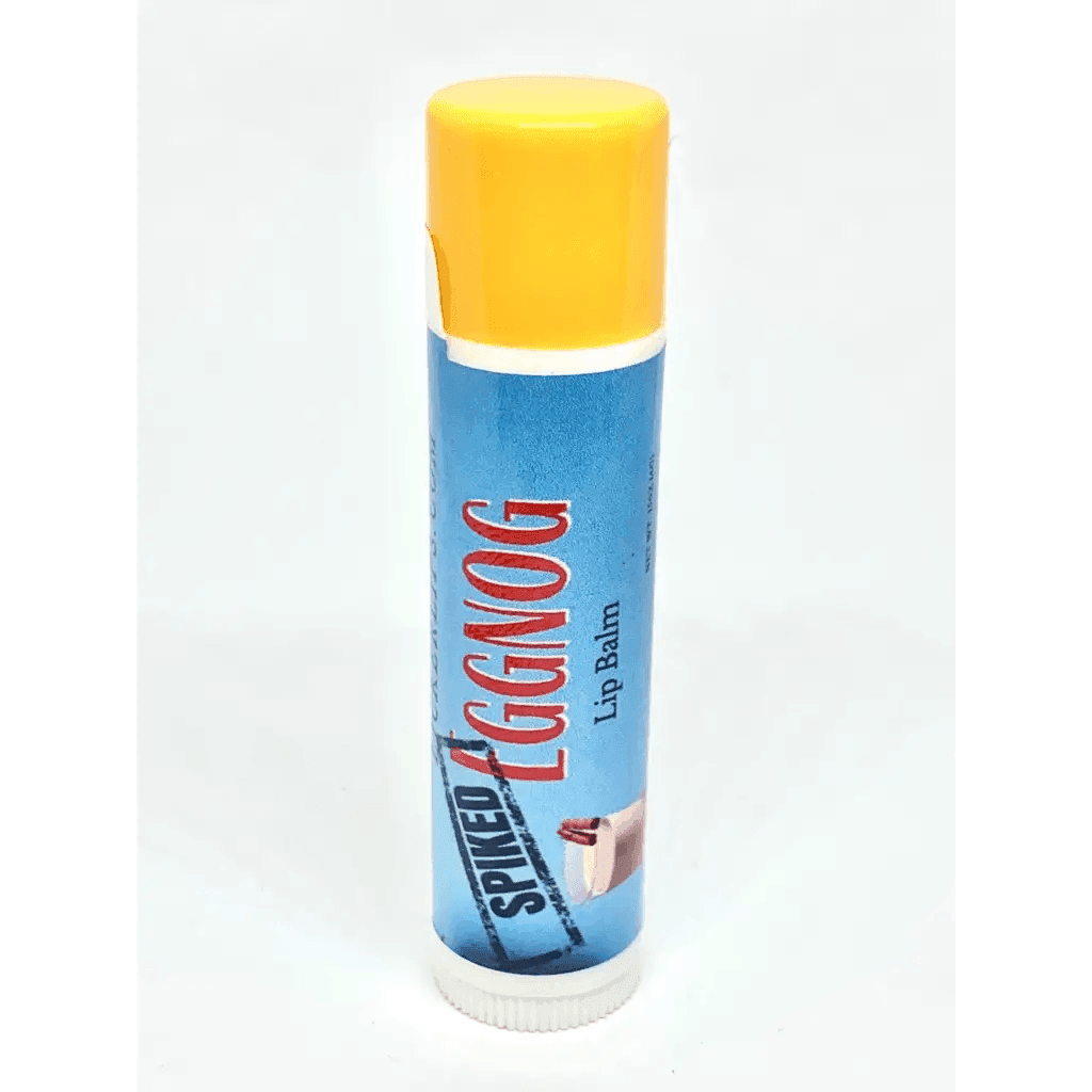 Natural nut free lip balm - Lick 'er Lips Lip BalmEggnog Lip Balm - Hydrating, Natural, & Long - Lasting Moisture