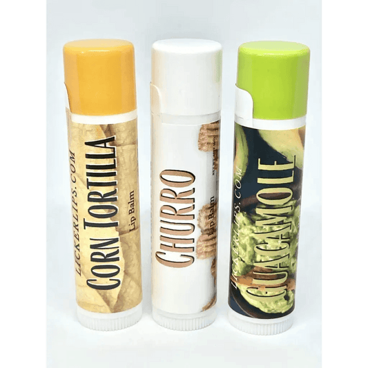 #Natural nut free lip balm# - #Lick 'er Lips Lip Balm#Food Truck Lip Balm Pack