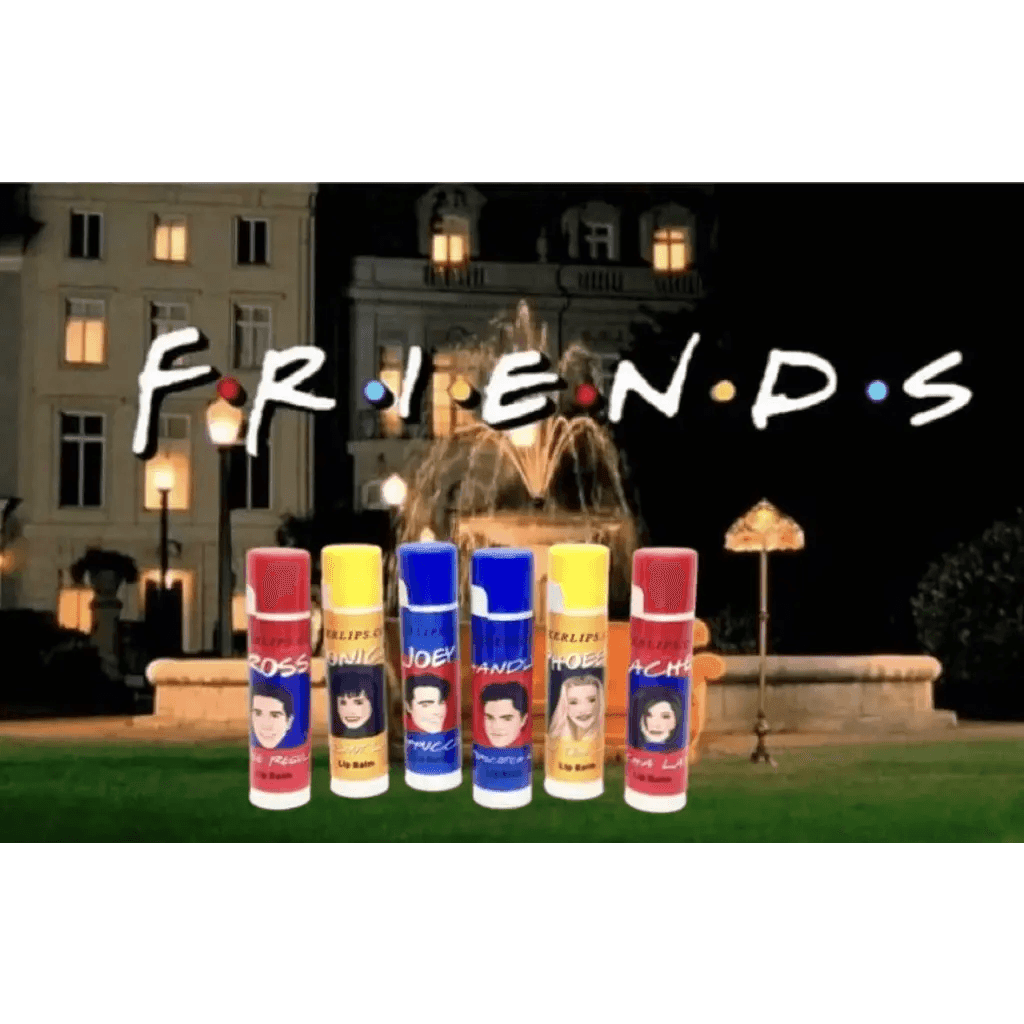 Friends Show Lip Balm Six Pack - Coffee Flavored Lip Care - Moisturizing