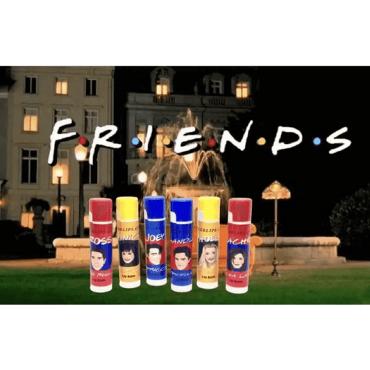 Friends Show Lip Balm Six Pack - Coffee Flavored Lip Care - Moisturizing
