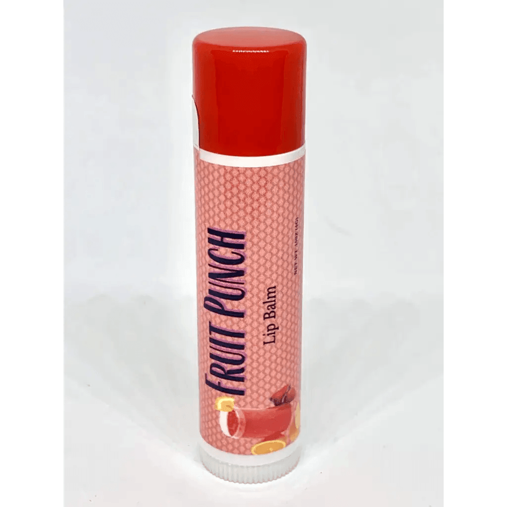 #Natural nut free lip balm# - #Lick 'er Lips Lip Balm#Fruit Punch Lip Balm